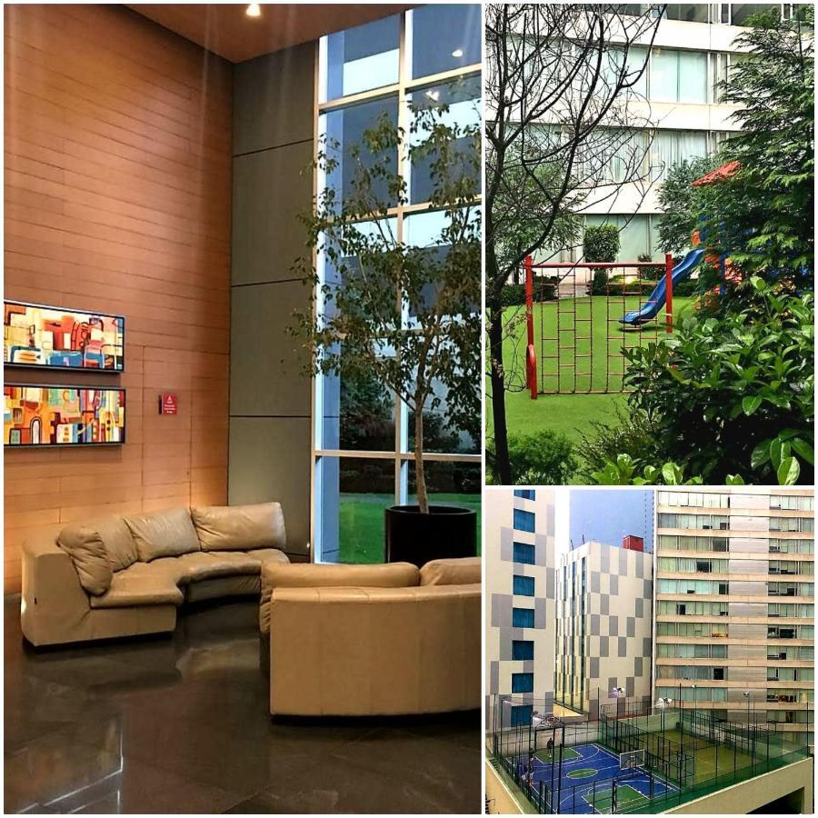 Condo At The Exclusive Residencial Wtc Mexico By Eksteriør billede