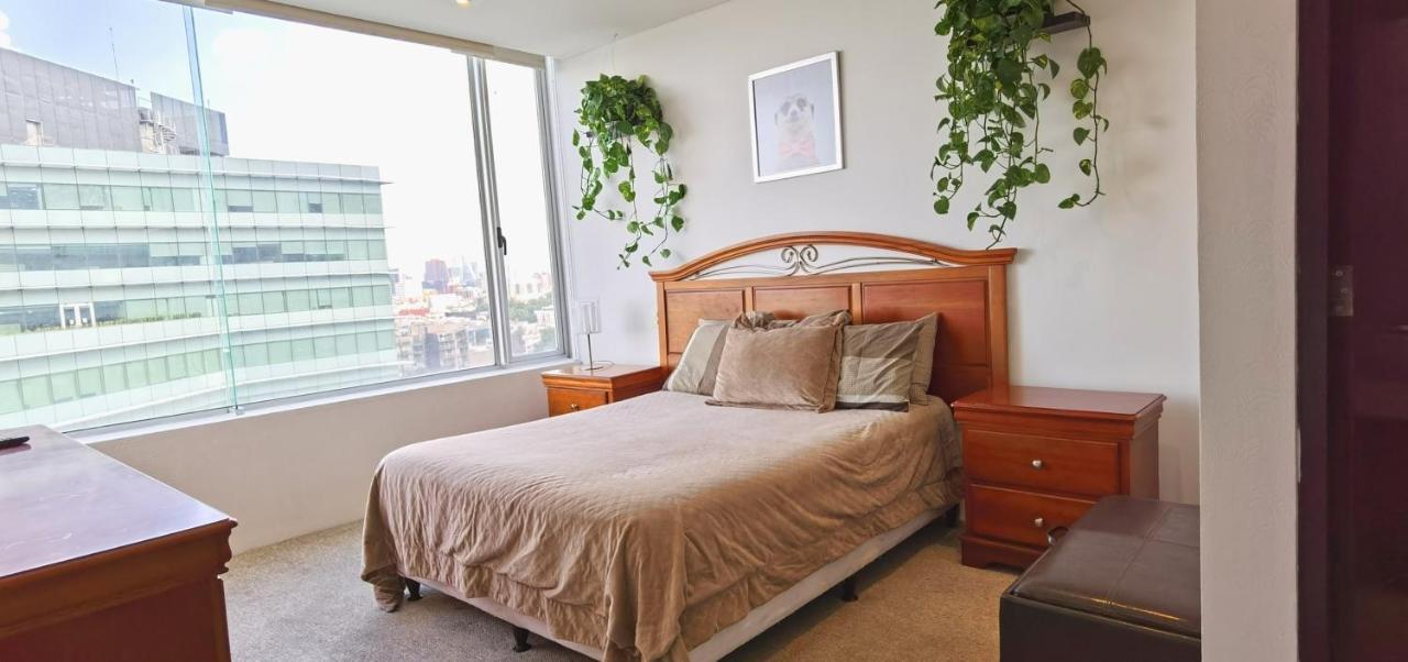 Condo At The Exclusive Residencial Wtc Mexico By Eksteriør billede